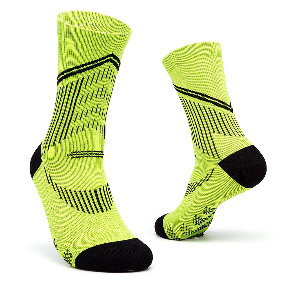 Outdoor Riding Socks Male Competition Training Wear Compression Socks Non-slip Breathable Cycling Socks